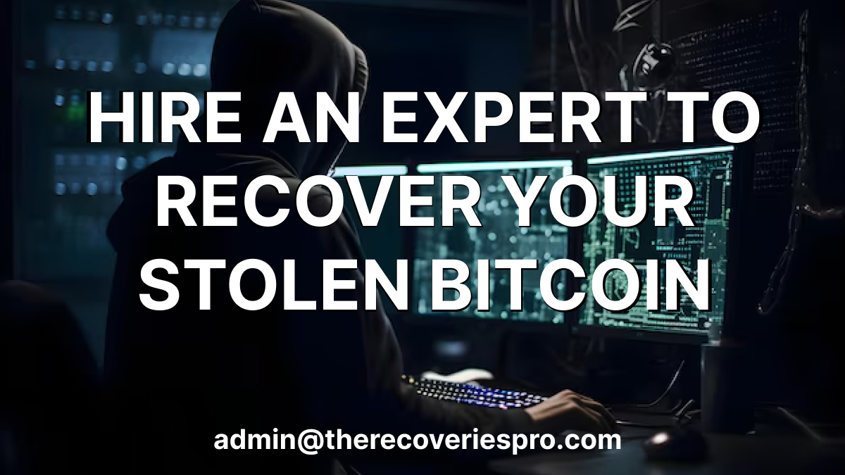 Hire An Expert To Recover Your Stolen Bitcoin