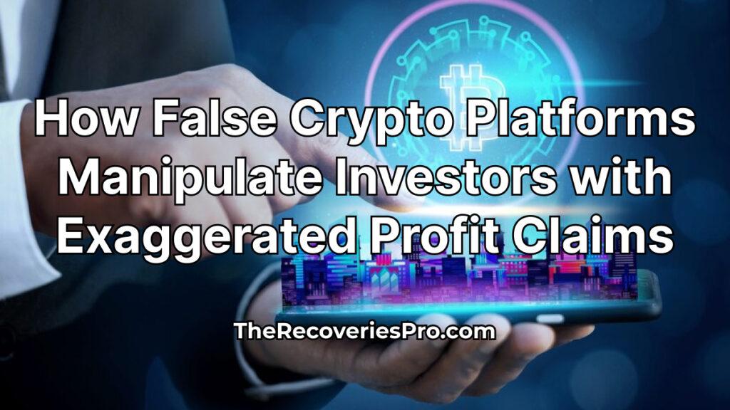 How False Crypto Platforms Manipulate Investors with Exaggerated Profit Claims